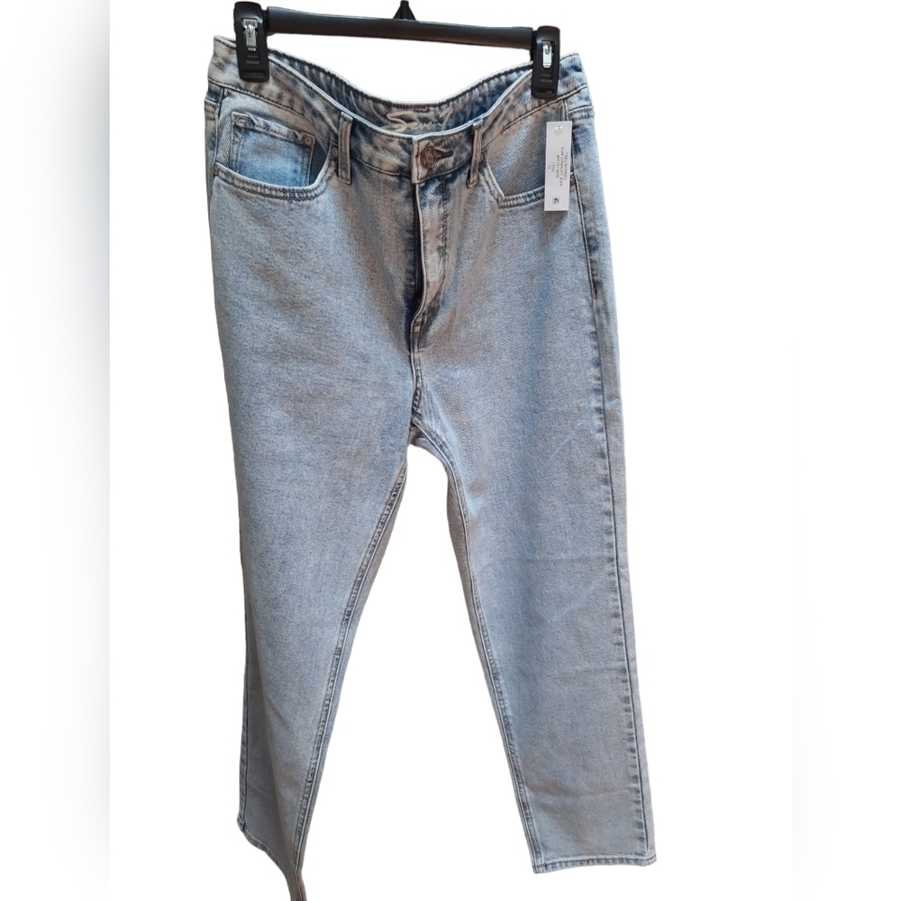 Seven7 Lynx Straight Slim Jeans Light Wash New Size 30/10